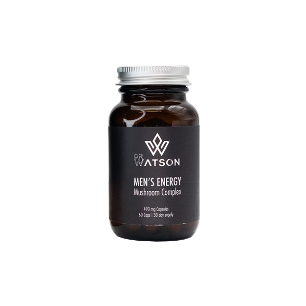 Dr Watson Men's Energy Mushroom Vegan Capsules - 60 Pieces Default Title