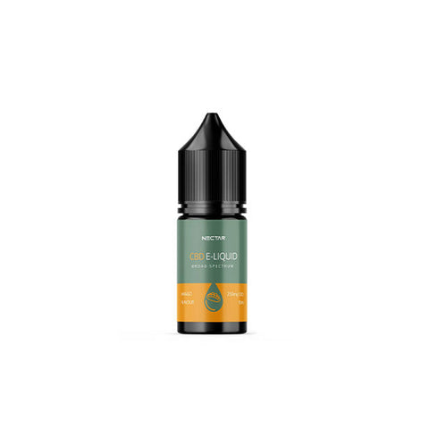 Nectar Mango 2.5% 250mg Broad Spectrum CBD E-liquid - 10ml Default Title
