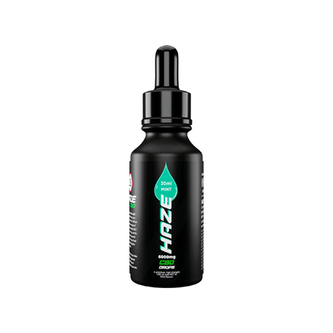 Haze 6000mg CBD Drops - 30ml Ice Mint