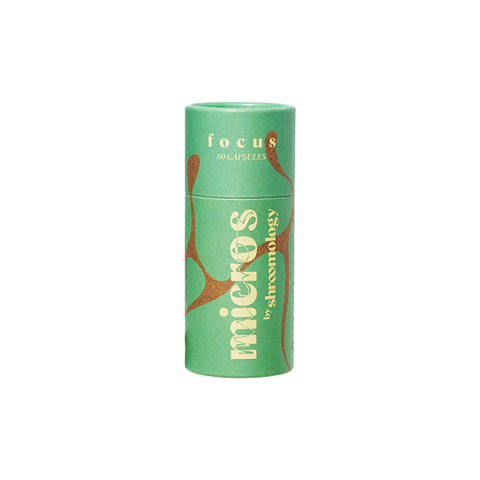 Shroomology Micros A Dose Of Focus Nootropic Blend Capsules - 60 Caps Default Title