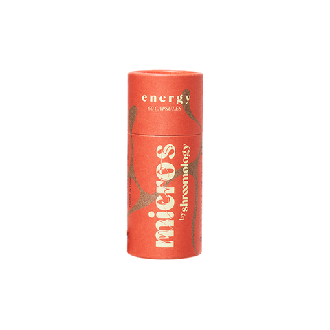 Shroomology Micros A Dose Of Energy Nootropic Blend Capsules - 60 Caps Default Title