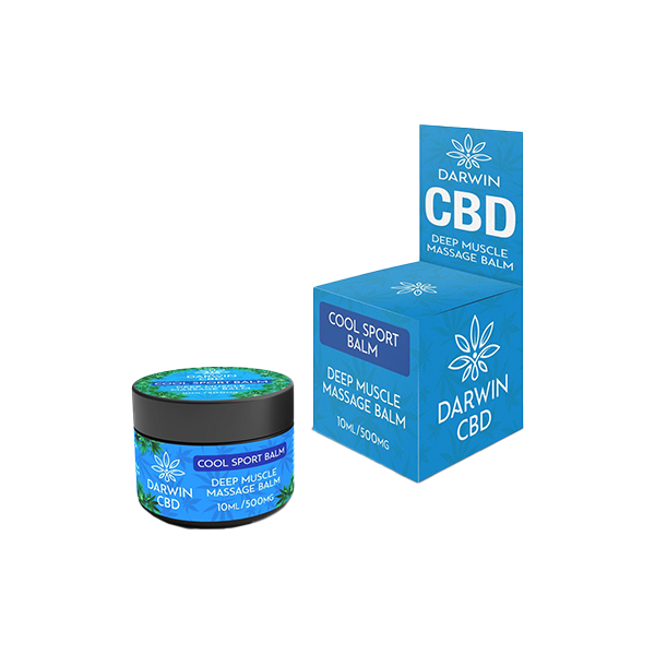 Darwin CBD 500mg Cool Sport Balm - 10ml Default Title