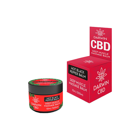 Darwin CBD 500mg Hot Black Pepper Balm - 10ml Default Title