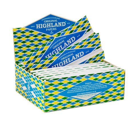 24 Highland Double Decadence King Size Rolling Papers & Tips Default Title