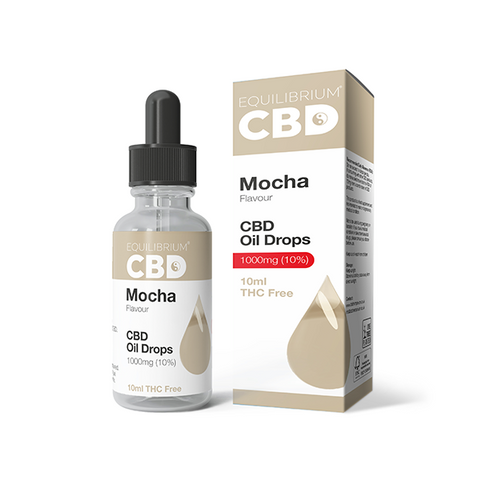 1000mg Equilibrium CBD Oil 10ml - Mocha Flavour Default Title