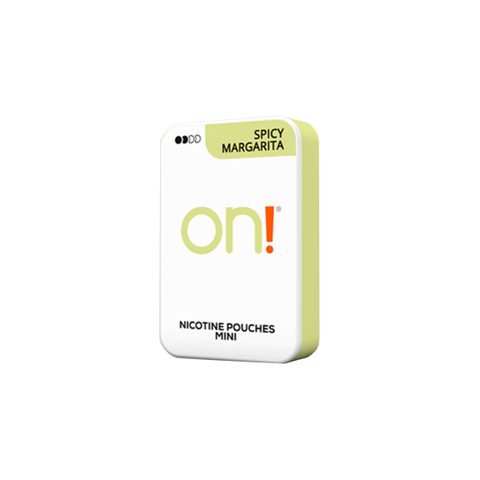 3mg On! Mini Regular Spicy Margarita Nicotine Pouches - 20 Pouches Default Title