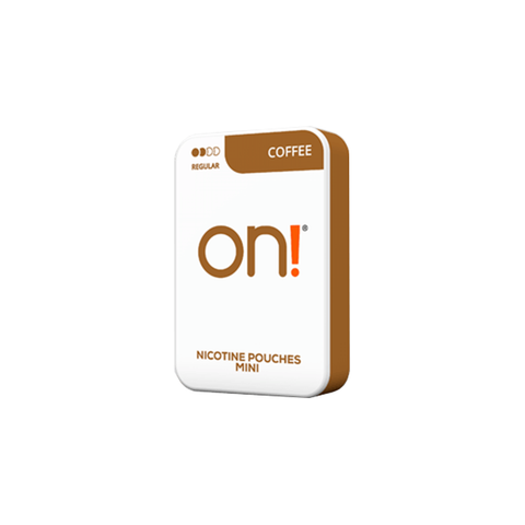 3mg On! Mini Regular Coffee Nicotine Pouches - 20 Pouches Default Title