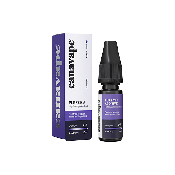 Canavape 2400mg 24% CBG Shot 10ml Default Title