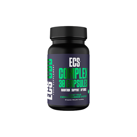 ECS Complex High Strength CBD Capsules - 30 Caps - 30mg per capsule Default Title