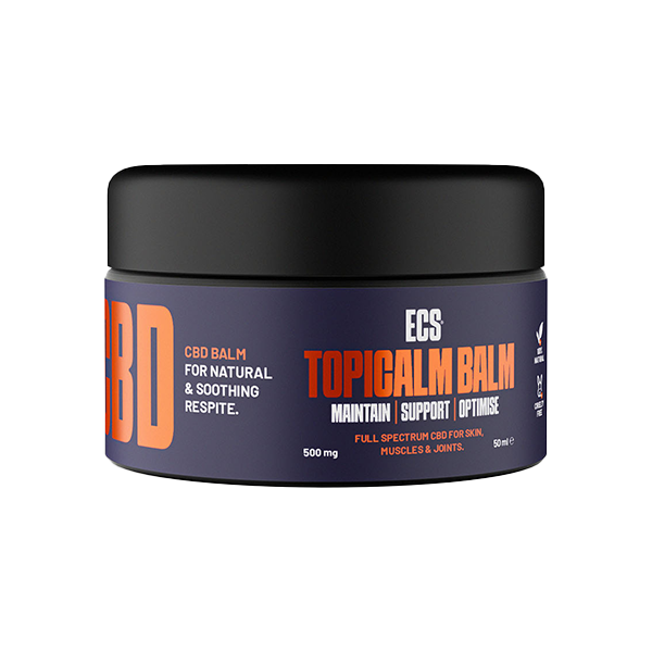 ECS Topicalm 500mg CBD Balm 50ml Default Title