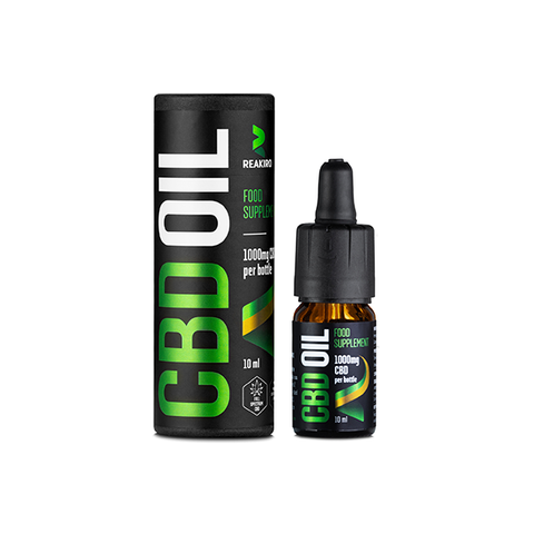 Reakiro 1000mg CBD Oil 10% Full Spectrum - 10ml (BUY 1 GET 1 FREE) Default Title