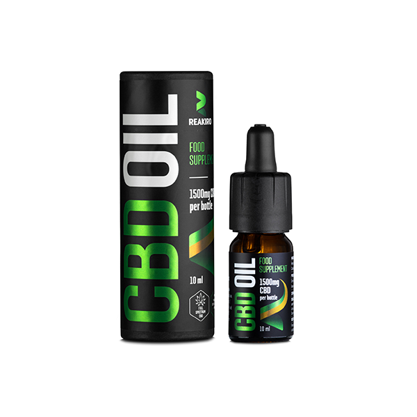 Reakiro 1500mg CBD Oil 15% Full Spectrum - 10ml (BUY 1 GET 1 FREE) Default Title