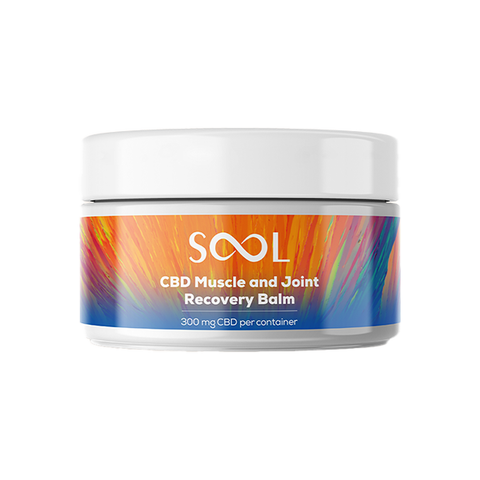 SOOL 300mg CBD Muscle & Joint Recovery Balm 50ml (BUY 1 GET 1 FREE) Default Title