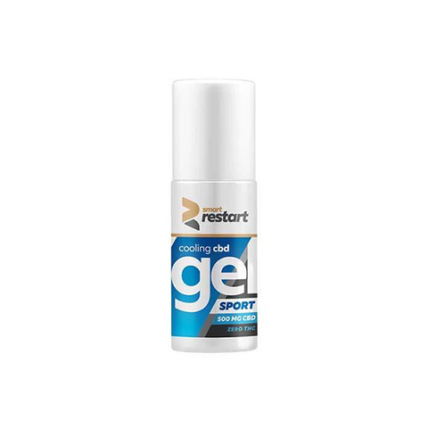 Smart Restart 500mg CBD Muscle Relief Cooling Gel 100ml (BUY 1 GET 1 FREE) Default Title