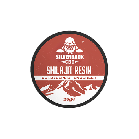 Silverback CBD Cordyceps + Fenugreek Infused Shilajit Resin 25g Default Title