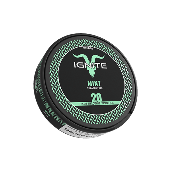20mg Ignite Mint Slim Nicotine Pouches - 20 Pouches Default Title
