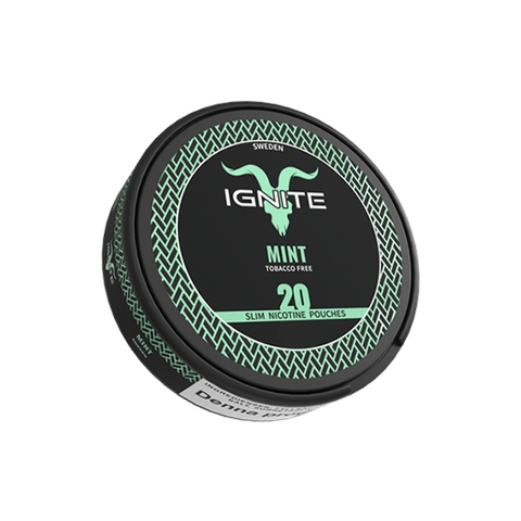 20mg Ignite Mint Slim Nicotine Pouches - 20 Pouches Default Title