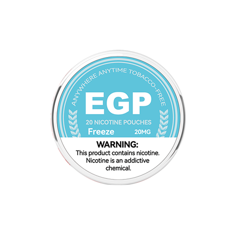 20mg EGP Nicotine Pouches - 20 Pouches Refreshing Grape