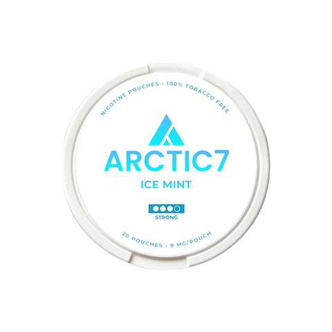 9mg Arctic7 Ice Mint Slim Nicotine Pouches - 20 Pouches Default Title