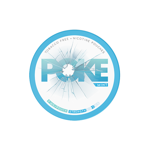 9mg Poke Mint Nicotine Pouches - 20 Pouches Default Title