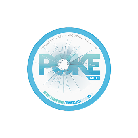 12mg Poke Mint Nicotine Pouches - 20 Pouches Default Title