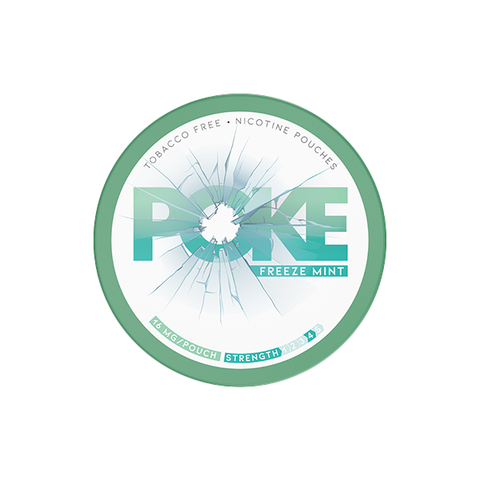 16mg Poke Freeze Mint Nicotine Pouches - 20 Pouches Default Title