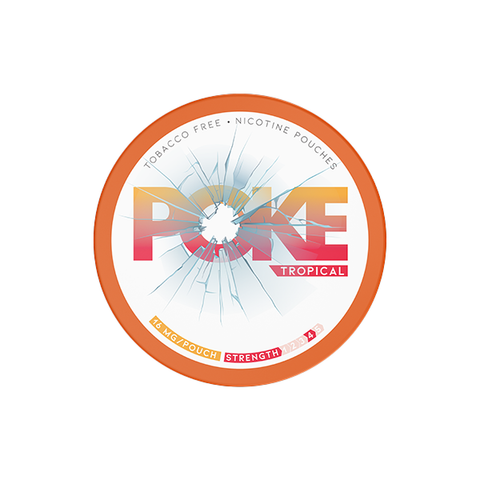 16mg Poke Tropical Nicotine Pouches - 20 Pouches Default Title