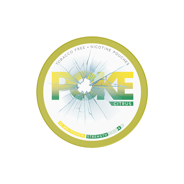 12mg Poke Citrus Nicotine Pouches - 20 Pouches Default Title