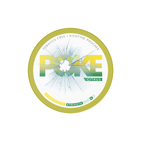 12mg Poke Citrus Nicotine Pouches - 20 Pouches Default Title