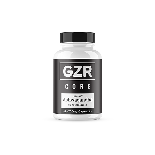 GZR 750mg KSM-66 Ashwagandha Capsules - 60 Capsules Default Title