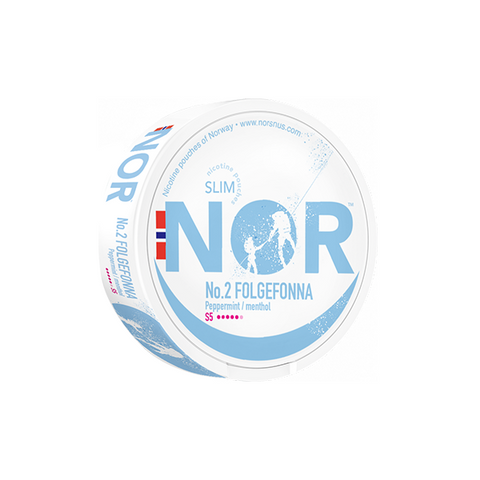 16mg NOR Slim Folgefonna Nicotine Pouches - 20 Pouches Default Title