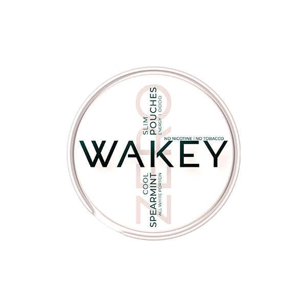 0mg Wakey Zero Cool Spearmint Pouches - 20 Pouches Default Title