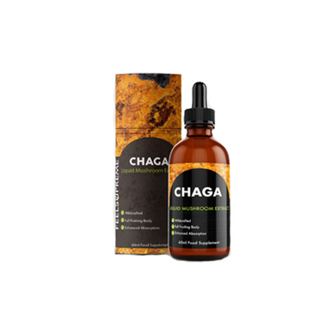Feel Supreme Chaga Mushroom Liquid 60ml Default Title