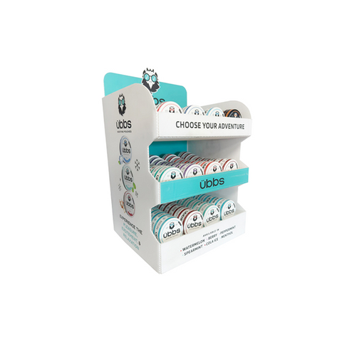 6mg 11mg 14mg Ubbs Nicotine Pouches CDU Bundle + 120 Units Set Default Title