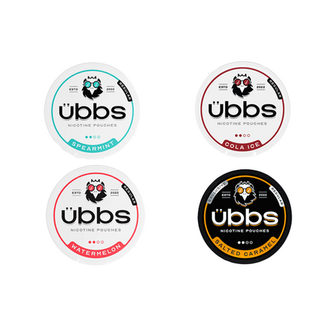 6mg Ubbs Regular Nicotine Pouches Bundle 40 Cans (40 Cans For The Price 30 Cans) Default Title