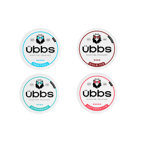 11mg & 14mg Ubbs Strong & Max Nicotine Pouches Bundle 40 Cans (40 Cans For The Price 30 Cans) Default Title