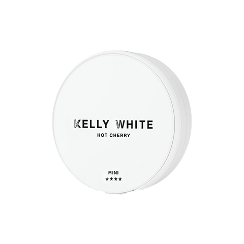 Short Dated :: 16mg Kelly White Mini Medium Hot Cherry Nicotine Pouches - 20 Pouches Default Title