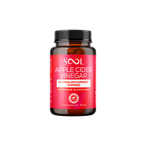 SOOL 500mg Apple Cider Vinegar Gummies - 60 Pieces Default Title