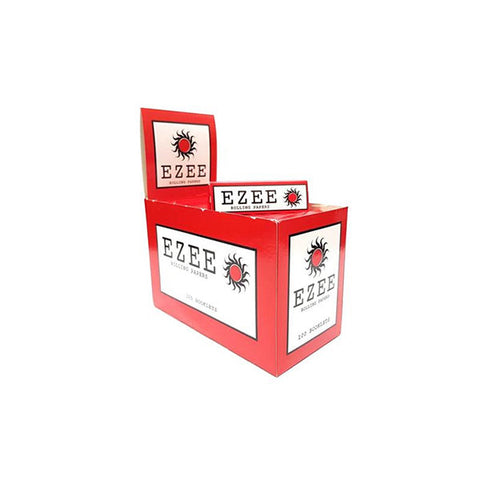 100 Ezee Red Cut Corner Regular Rolling Papers Default Title