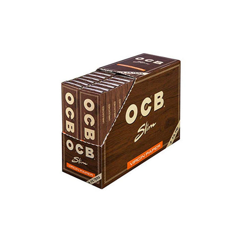 32 OCB King Size SLIM Virgin Papers + TIPS Default Title