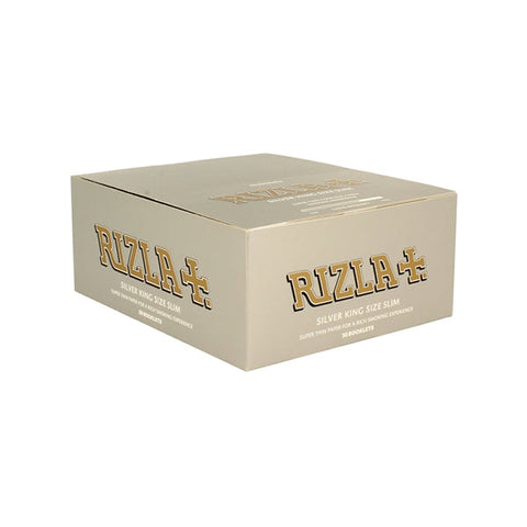50 Silver King Size Slim Rizla Rolling Papers Default Title