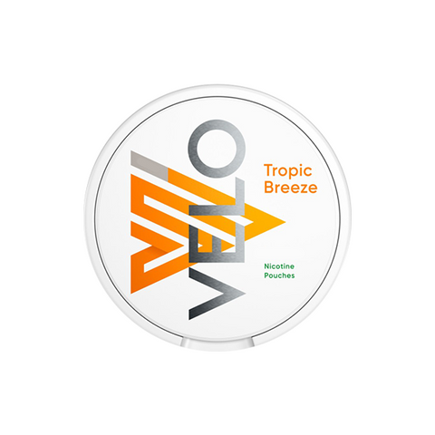 4mg Velo Mini Mild Strength Nicotine Pouches - 20 Pouches Tropical Mango (Tropic Freeze)