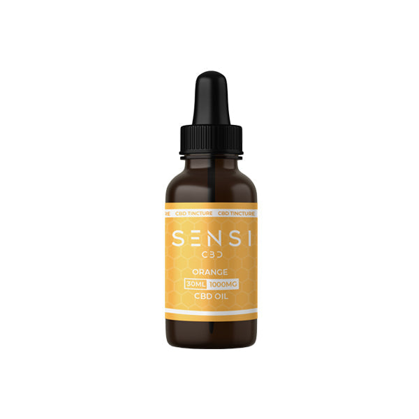 Sensi CBD 1000mg CBD Broad-Spectrum Tincture Oil 30ml (BUY 1 GET 1 FREE) Strawberry