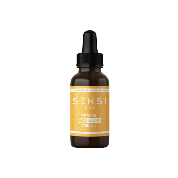 Sensi CBD 2500mg CBD Broad-Spectrum Tincture Oil 30ml (BUY 1 GET 1 FREE) Strawberry