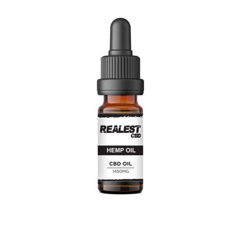 Realest CBD 1450mg Broad Spectrum CBD 10ml Hemp Oil (BUY 1 GET 1 FREE) Default Title