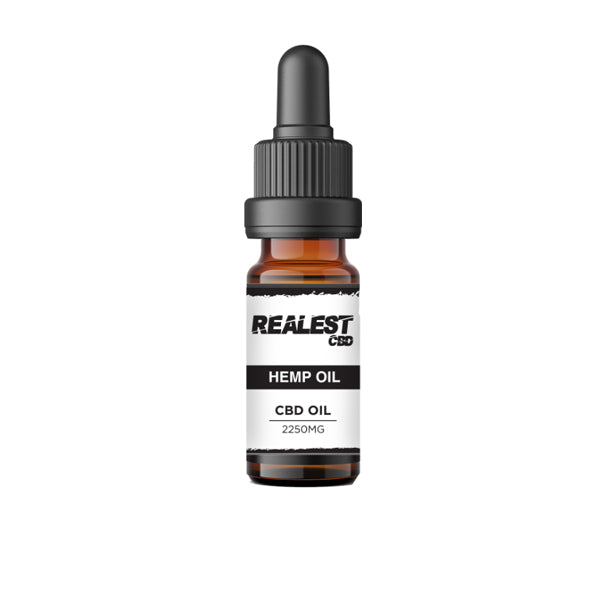 Realest CBD 2250mg Broad Spectrum CBD 10ml Hemp Oil (BUY 1 GET 1 FREE) Default Title