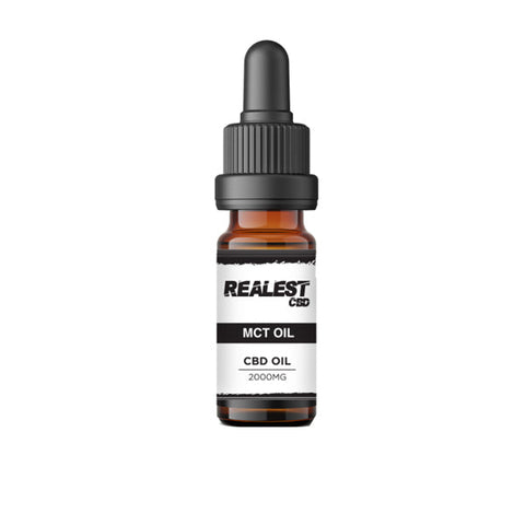 Realest CBD 2000mg Broad Spectrum CBD 10ml MCT Oil (BUY 1 GET 1 FREE) Default Title
