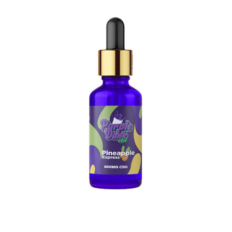 Purple Dank CBD 600mg Terpene Flavoured Full-Spectrum CBD Oil 30ml (BUY 1 GET 1 FREE) Bubble gum O.G
