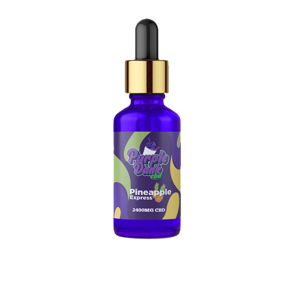 Purple Dank CBD 2400mg Terpene Flavoured Full-Spectrum CBD Oil 30ml (BUY 1 GET 1 FREE) Bubble gum O.G