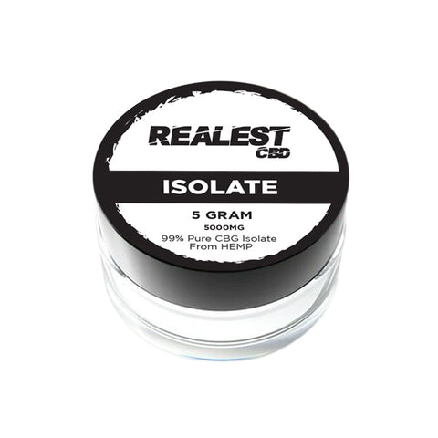 Realest CBD 5000mg CBG Isolate (BUY 1 GET 1 FREE) Default Title